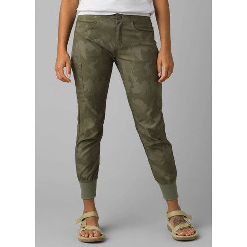 Prana Halle Jogger II - Women's - Sage Camo - Model Front