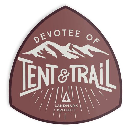 Devotee of Tent & Trail Sticker