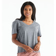 Free Fly Bamboo Heritage V-Neck Tee - Women's - Heather Flint