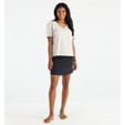 Free Fly Bamboo Heritage V-Neck Tee - Women's - Whitecap - full view