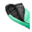 The North Face Inferno 0 - Chlorophyll Green / TNF Black - open