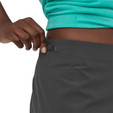 Patagonia Dirt Roamer Bike Shorts - Women's - Black - detail